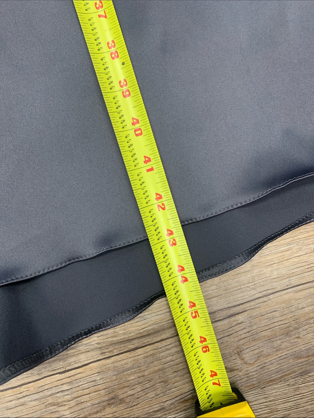 JS Collections Black Satin Maxi Skirt - Picture 4 of 5